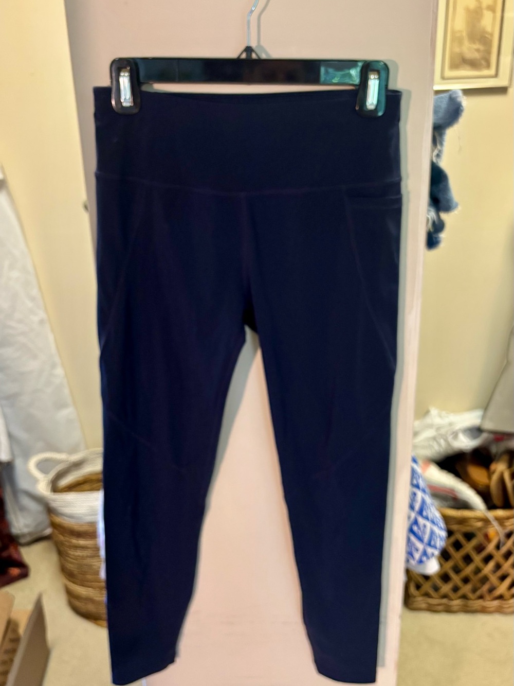 Sweaty Betty Navy Power 7/8 Length Leggings